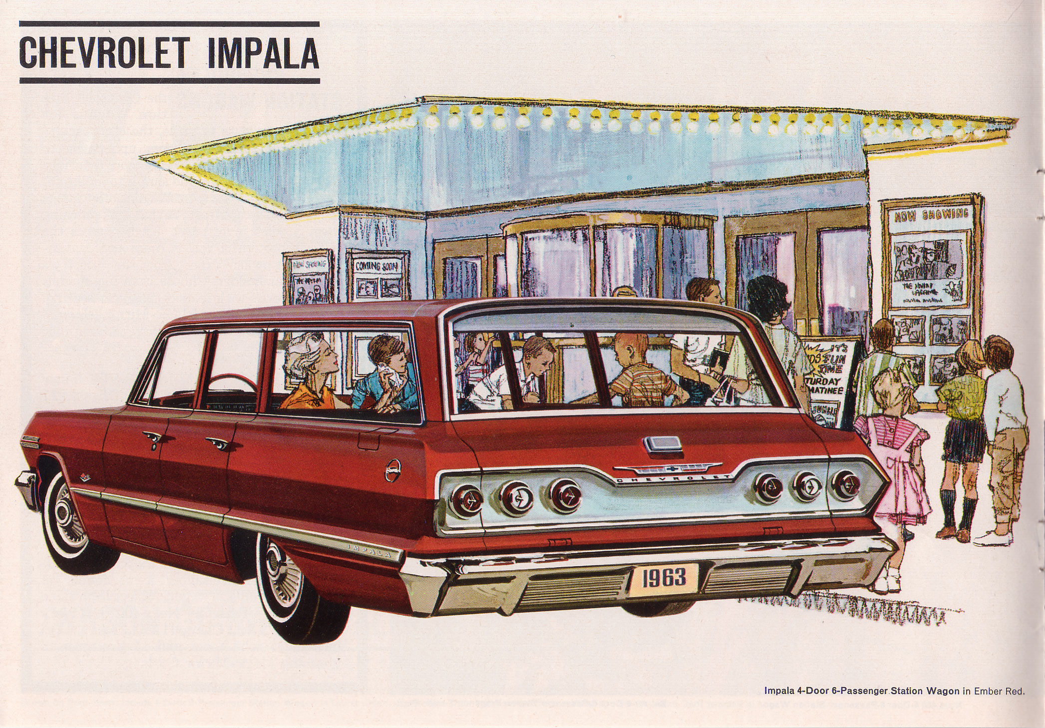 1963 Chevrolet Wagons Brochure Page 8